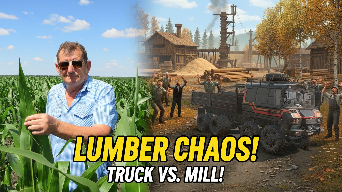 По лесной дороге Snow Runner ^_____^🧑🌾