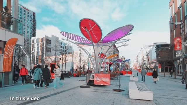 🌬️_Walking_Around_Quartier_des_Spectacles___Windy_Day_in_Downtown