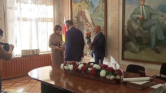 ЦЕРЕМОНИЯ НАГРАЖДЕНИЯ ОРДЕНА КОСТА.ОЛЛАНЫ АЙЛАРОВОЙ 9.04.26.ЧАСТЬ 5