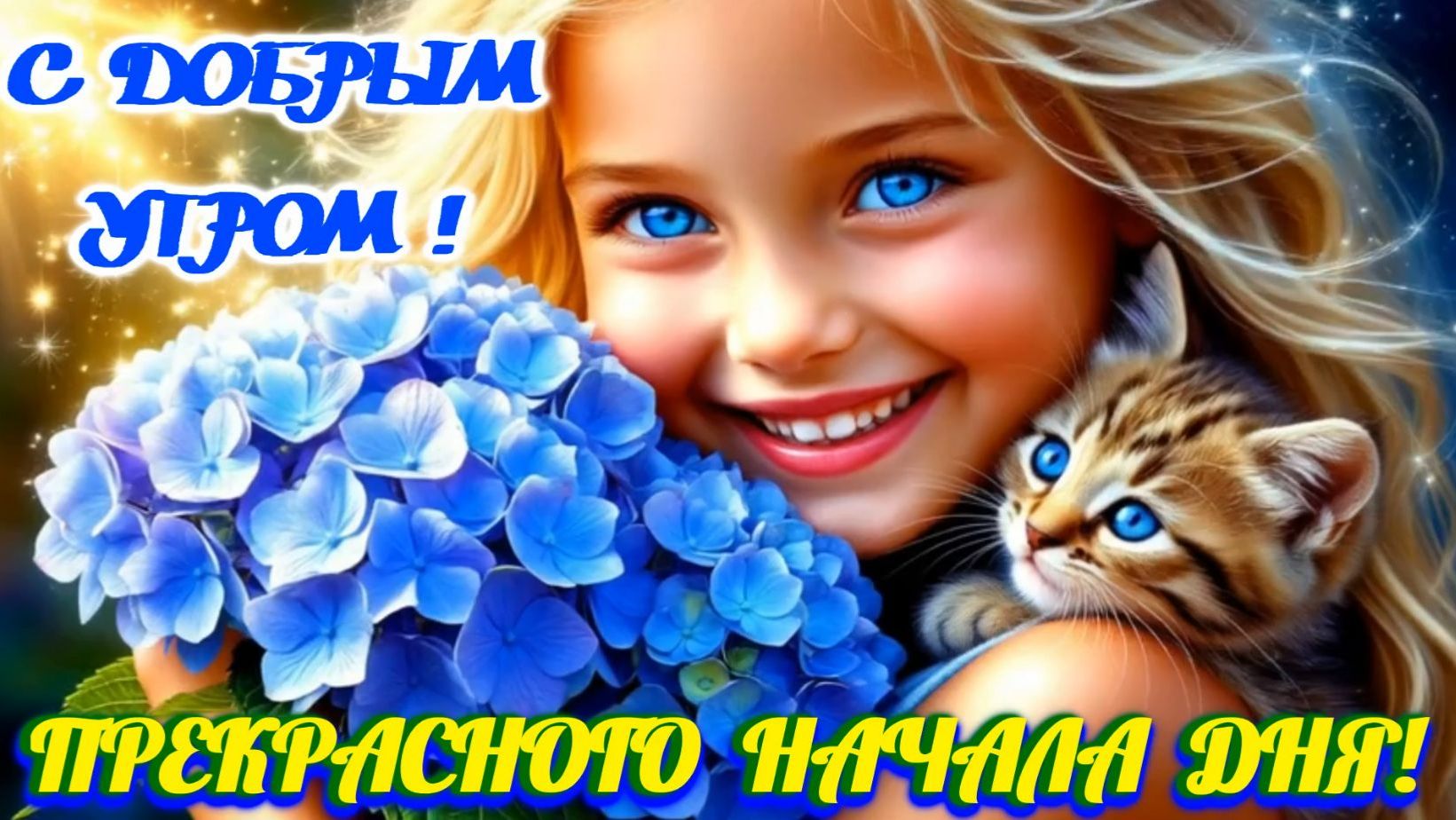 С добрым утром! Прекрасного начала дня!