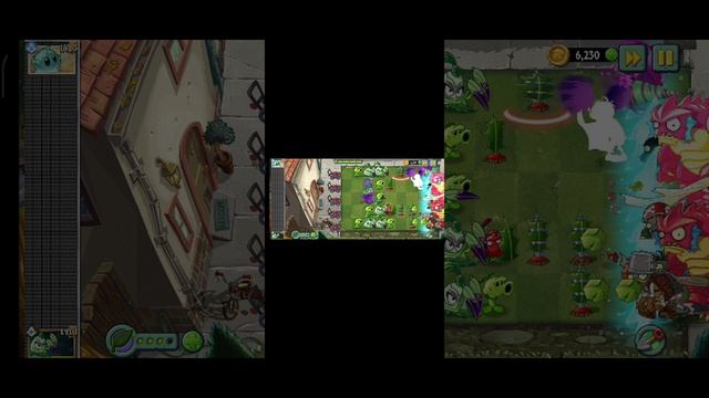 Я играю в Растения против Зомби 2