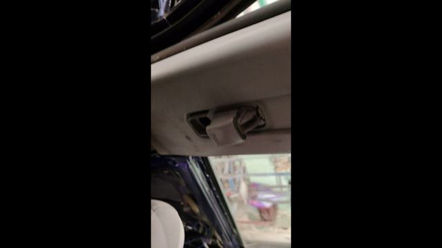 Mazda 3 Bk Снятие верхней пластиковой накладки, с боковой средней стойки