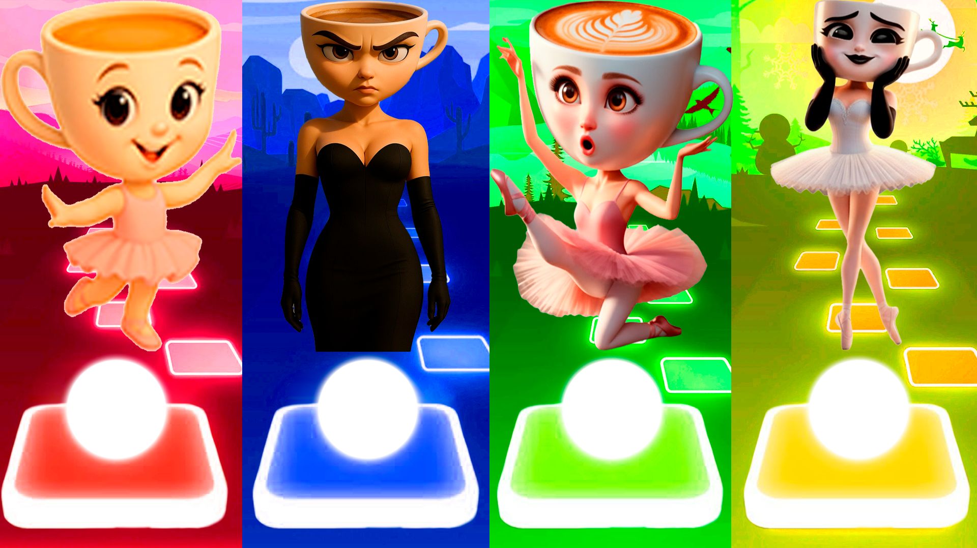 Coffin Dance БРЕЙНРОТ 💎 Итальянские Мемы | Tiles Hop №377