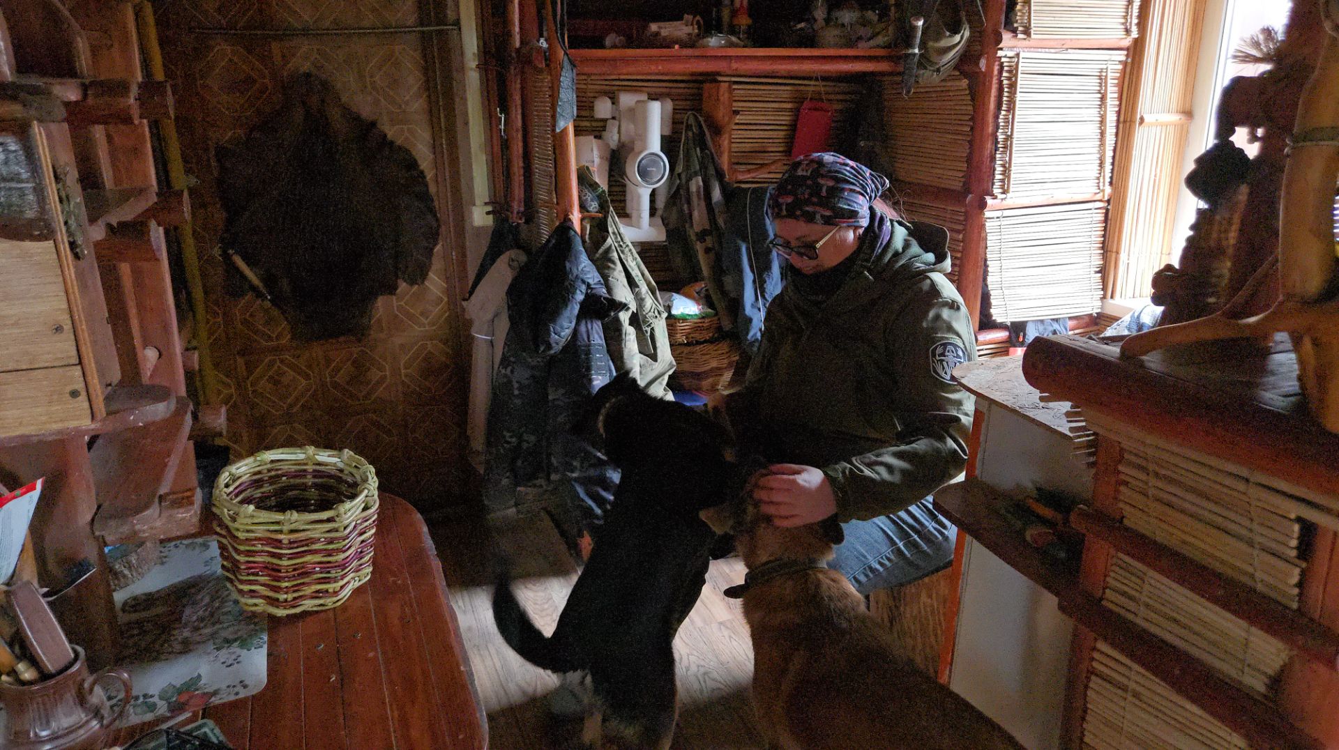 Разговоры у печки, новые проекты и капризы погоды