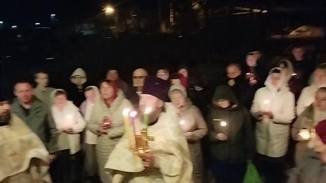 12 апреля Пасха 2026г. крестный ход.