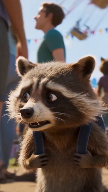 Кроха-енотик.Побег из дома.Мультфильм.