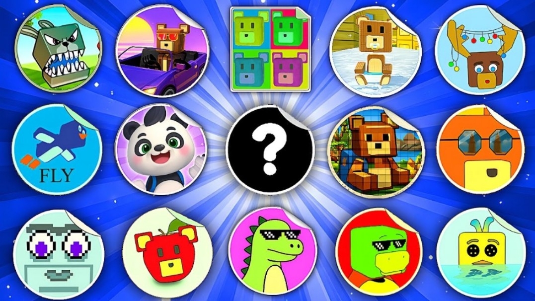 ВСЕ НОВЫЕ НАКЛЕЙКИ в Super Bear Adventure
