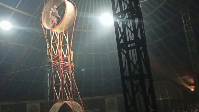 Колесо смерти. Нитро Цирк Руслана Усеинова. Гастроли в г. Тула. 2026 г.