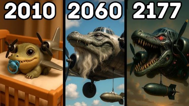 ЭВОЛЮЦИЯ БОМБАРДИНО КРОКОДИЛО (ЛОС КРОКОДИЛИТОС ДИСЕН КАБУМ)