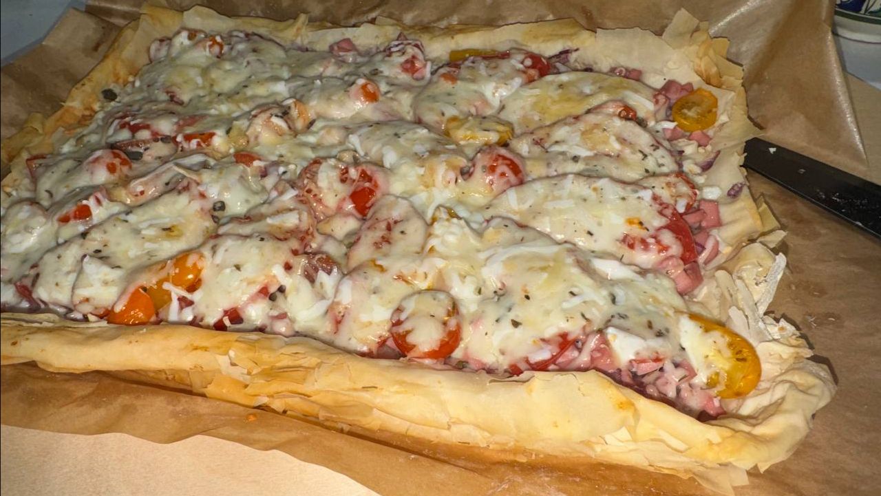 Тесто фило = сегодня делаем пиццу.