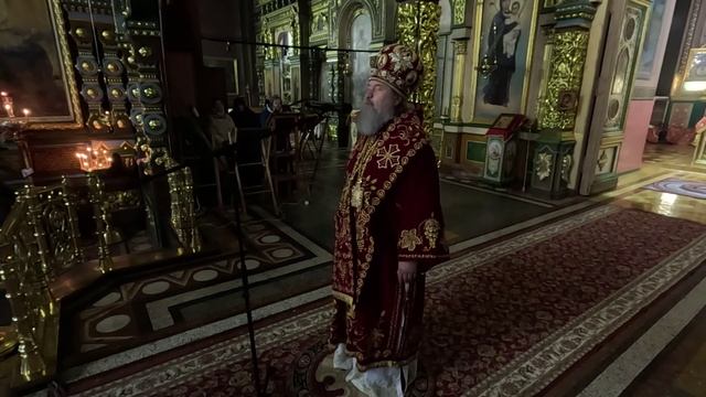 Проповедь епископа Максима в Пасхальную ночь