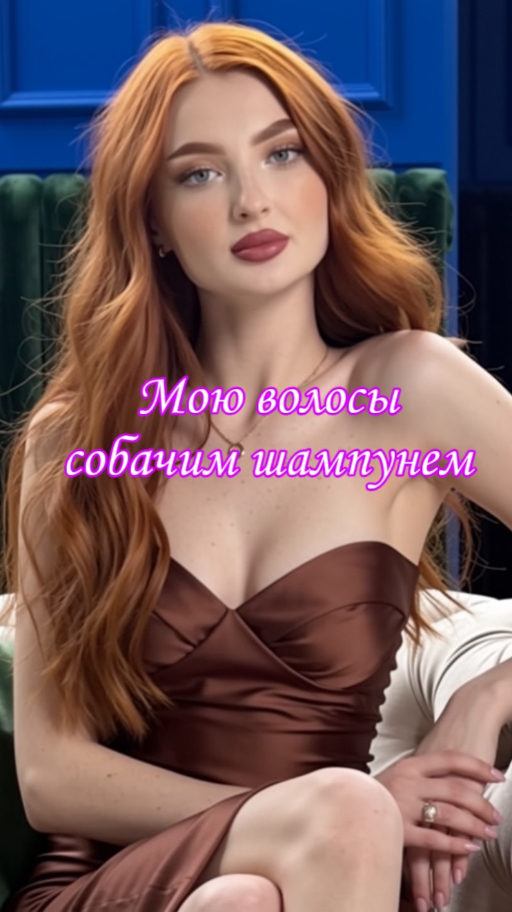 Мою волосы собачьим шампунем