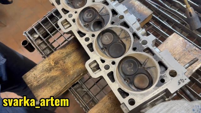 12-04-2026 Сварка ГБЦ полуавтоматом