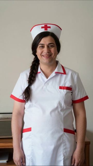 Смелая медсестра: забота о пациенте #медицина #медсестра #здоровье