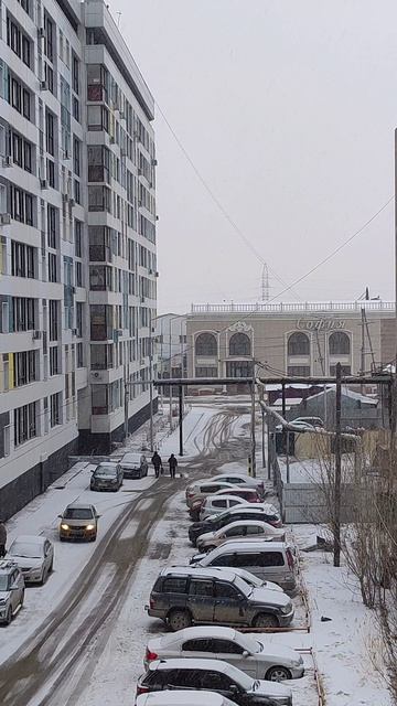 Снегопад в Якутске (2026)