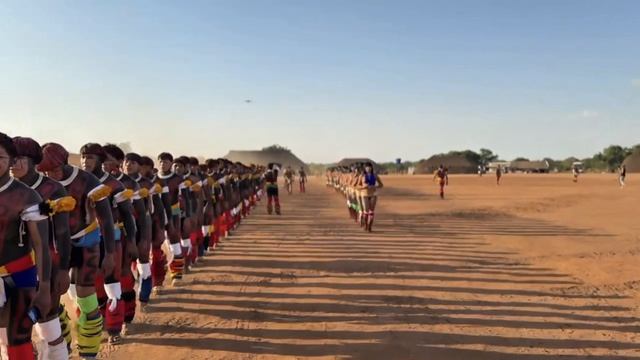 ALTO XINGU KUARUP CEREMONY