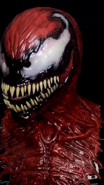 Реалистичная силиконовая маска - Карнаж / Злодей Marvel