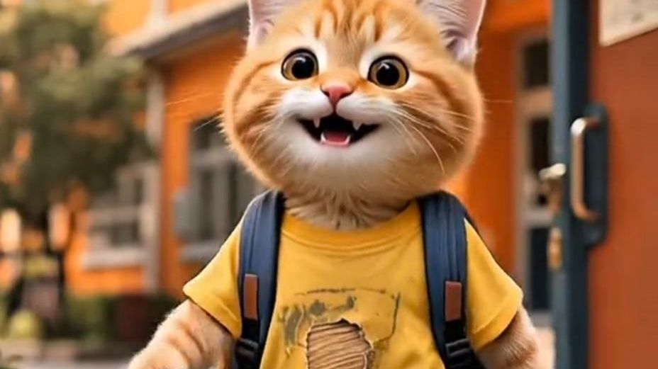 Милые котики. Поучительные видео для детей