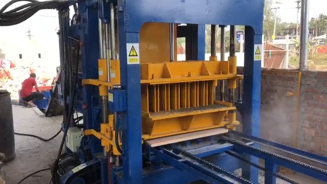 Вибропресс для производства пескоблока, брусчатки и бордюров