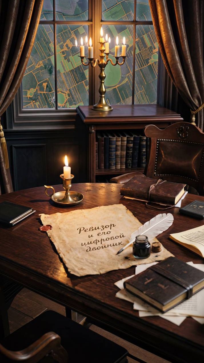 Б5ГИС показывает продолжение немой сцены Гоголя «Ревизор»