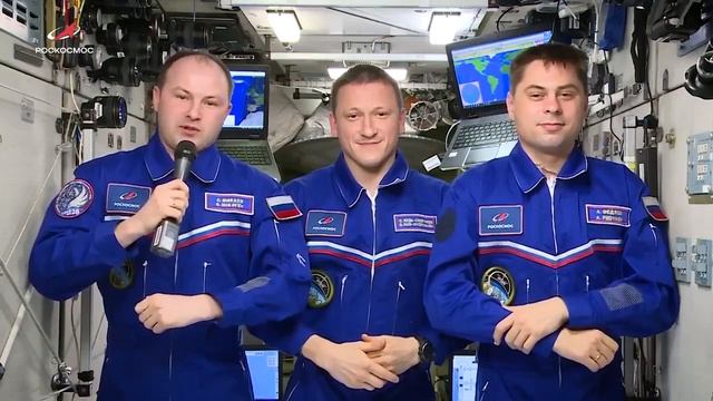 Обращение к студентам с космической орбиты