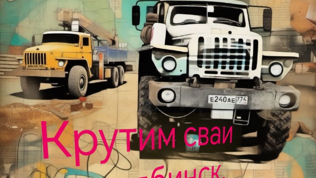 Крутим сваи.Челябинск