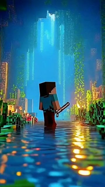 Огромный мир Minecraft