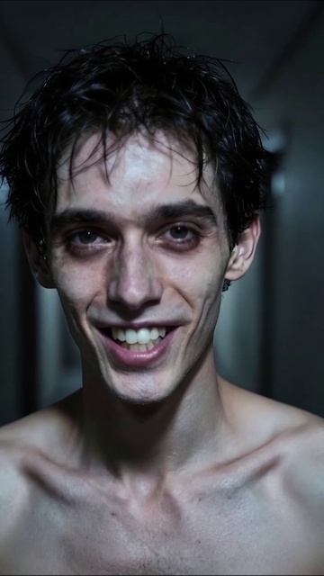 Счастливый момент: улыбка в темном коридоре #эмоции #улыбка #жизнь