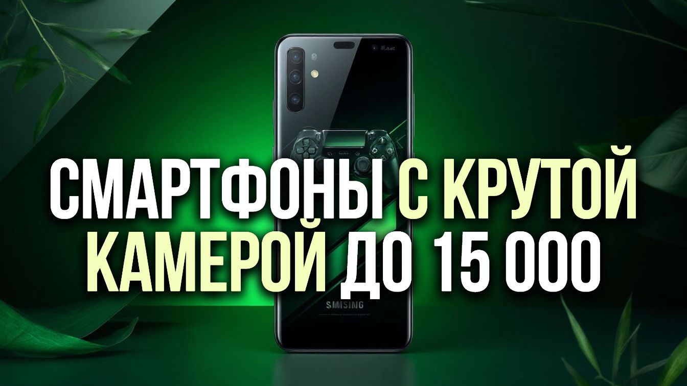 Смартфоны с крутой камерой до 15 000 руб.: топ‑5 моделей 2026 года