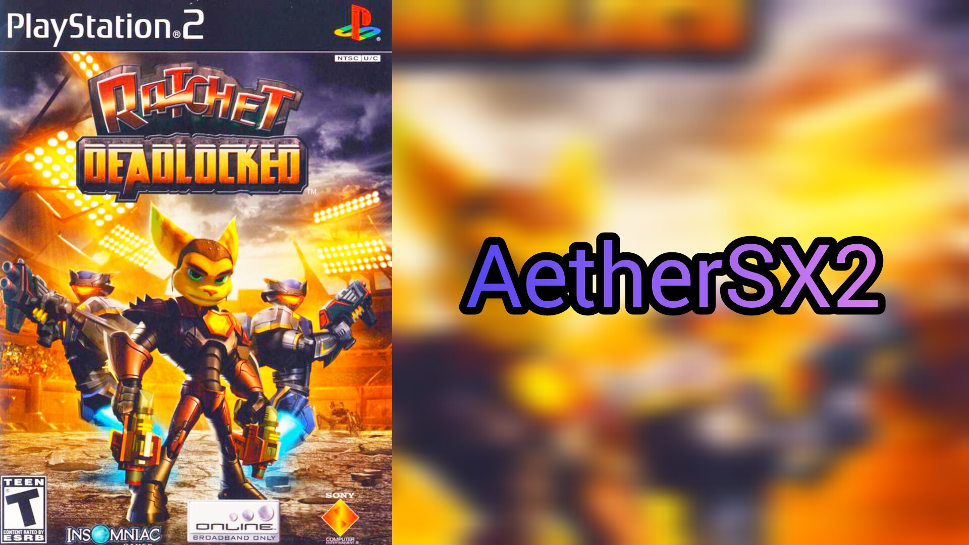 Ratchet: Deadlocked (PS2) AetherSX2 Emulator Android