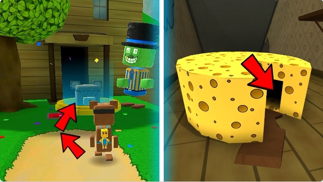 Новый секретный мега-гигантский дом! /Прохождение игры Super Bear Adventure