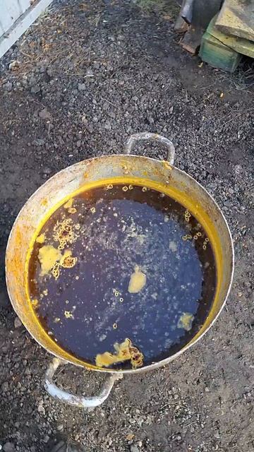 ВОСК ПОСЛЕ ПЕРВОГО ОТЖИМА