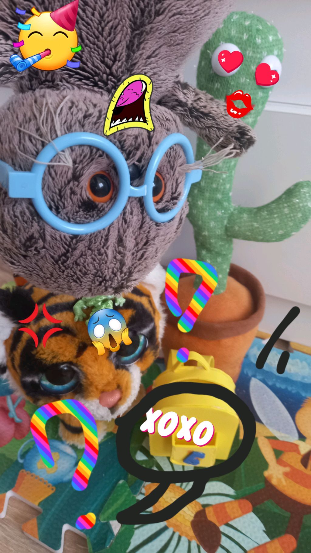 новый персонаж в сериале Басик Кактус и ящерка🐱🌵🐛🐯