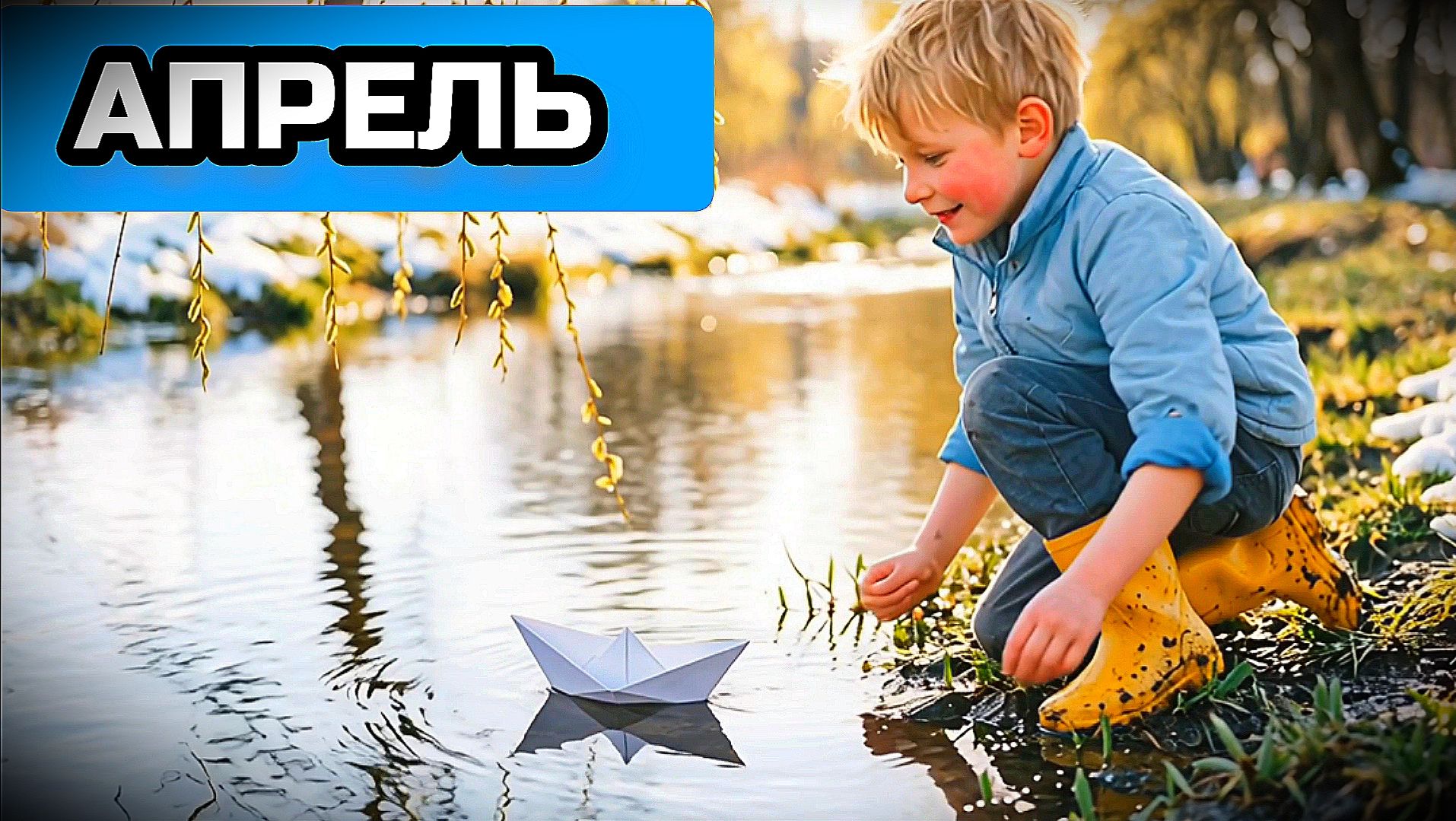 АПРЕЛЬ. Весенняя песня.