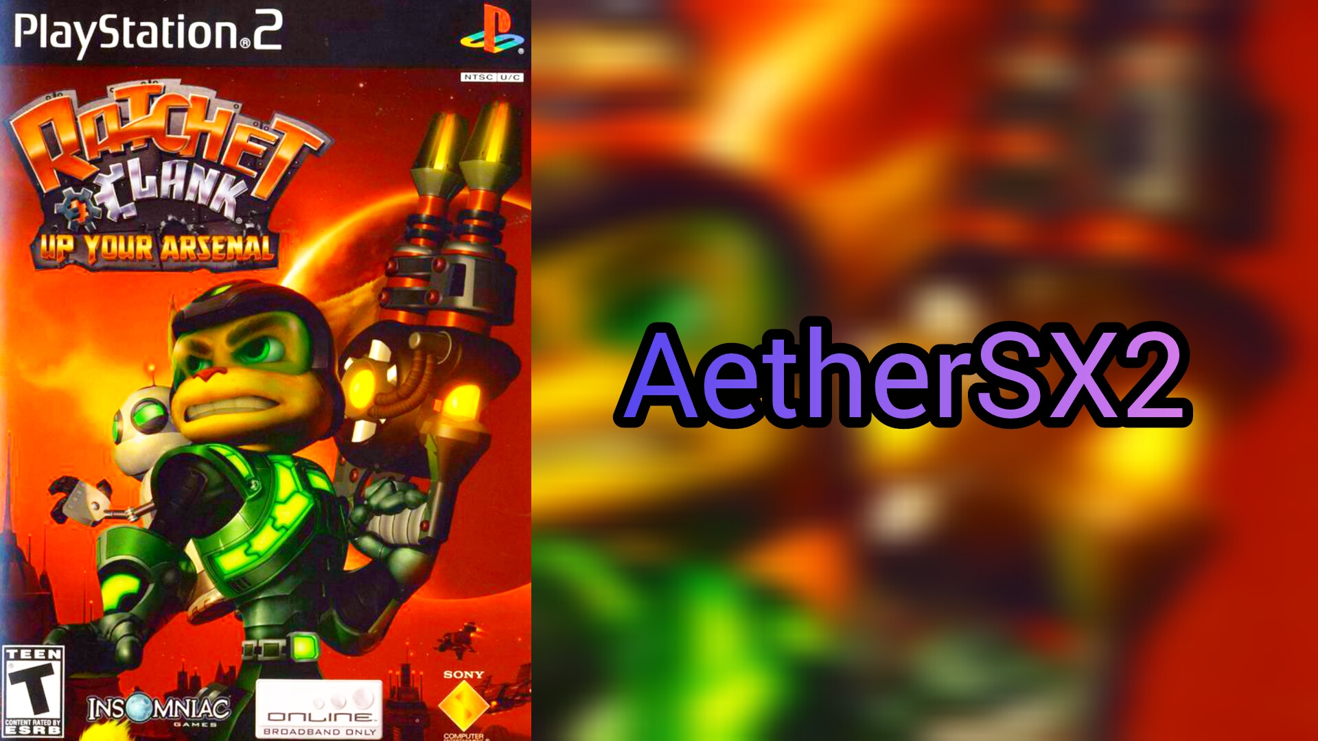 Ratchet & Clank: Up Your Arsenal (PS2) AetherSX2 Emulator Android