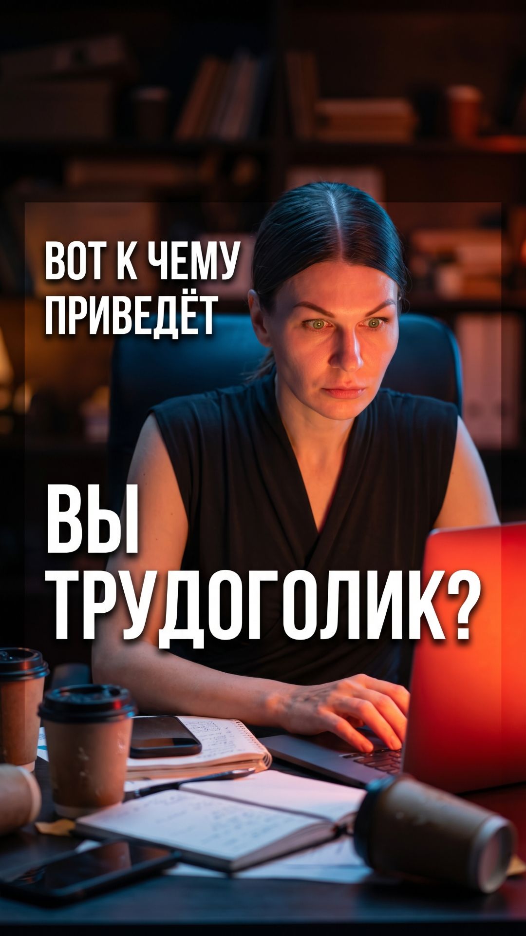 ⚙️ Трудоголизм — не достижение, а сигнал. 6 признаков