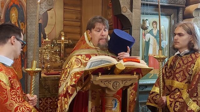 Пасхальная Литургия12 апреля 2026 Евангелие