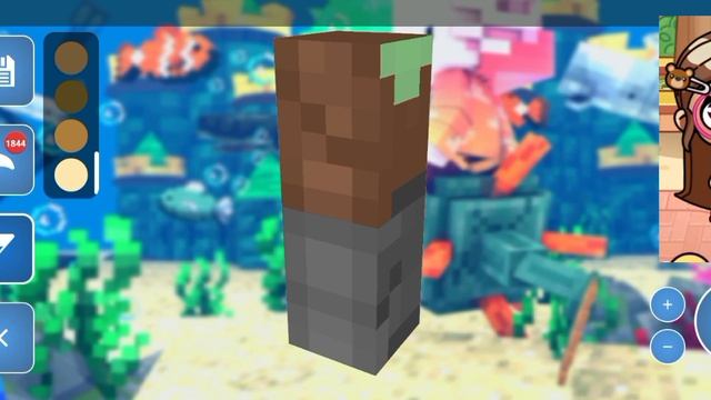 Рисую скин из аватар воролд для Крафтсмана #аватарворолд #Крафтсман #рисую