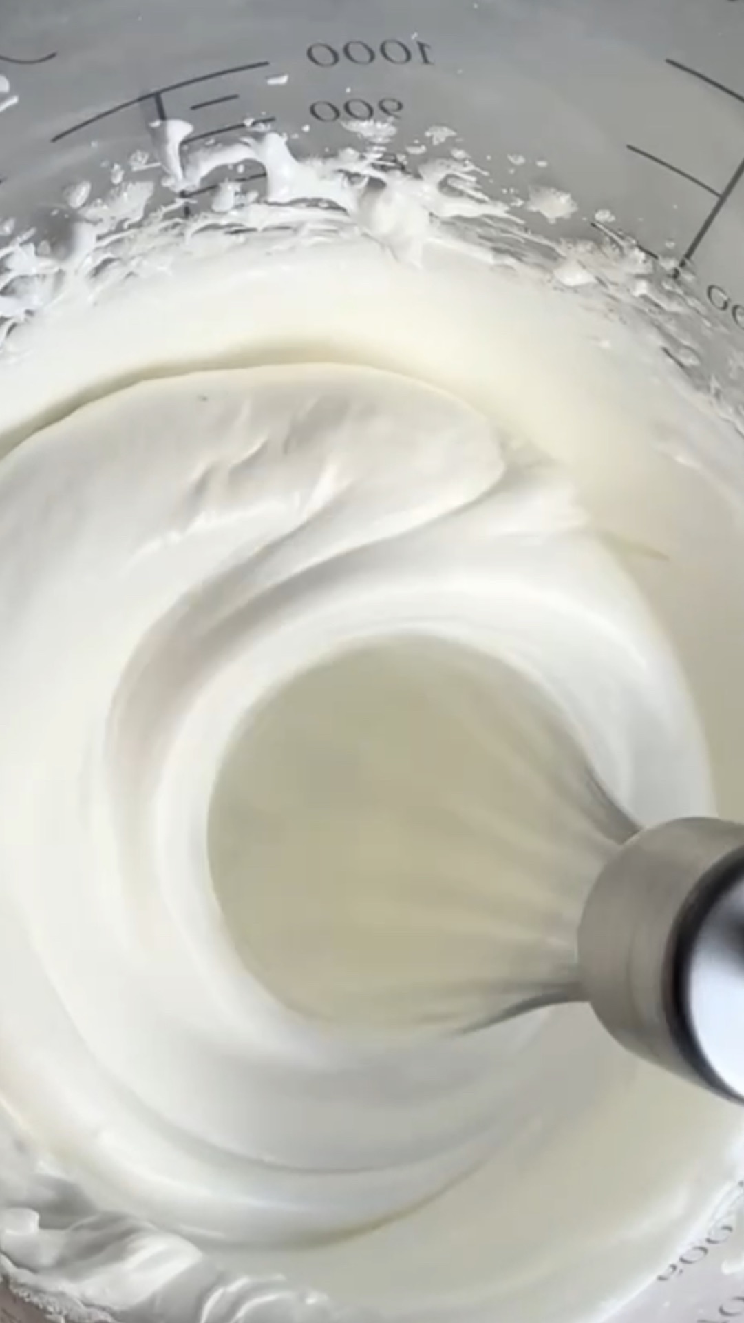 Процесс взбивания