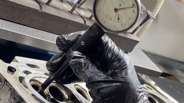 Дефектовка ГБЦ ам Тойота причина снятия: капитальный ремонт двигателя.