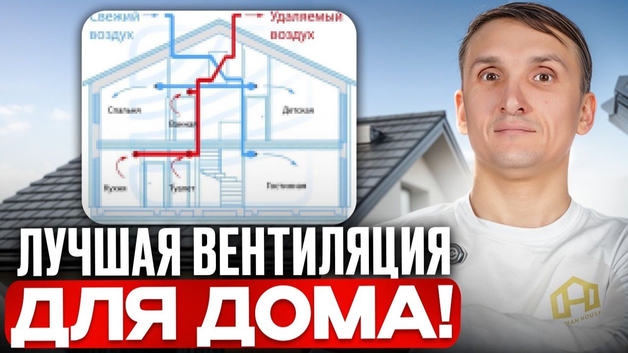 Всё о ВЕНТИЛЯЦИИ в загородном доме за 10 минут! Идеальный климат в доме ЗА КОПЕЙКИ!