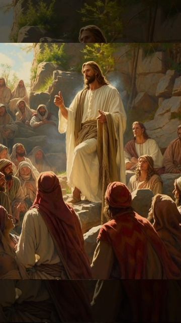 Иисус учить.