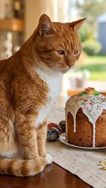 Запах ванили, цукаты, глазурь... Вердикт: съедобно. Но сначала проверю ещё раз