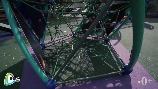 Детский спортивно-развивающий комплекс ДНК тройной паттерн 