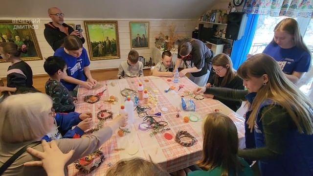 В Музее лягушки накануне Пасхи провели мастер-класс