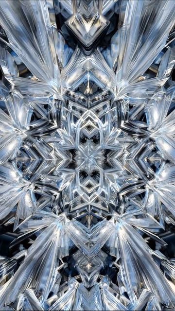Красота кристаллов: волшебный мир света и формы #кристаллы #искусство #декор