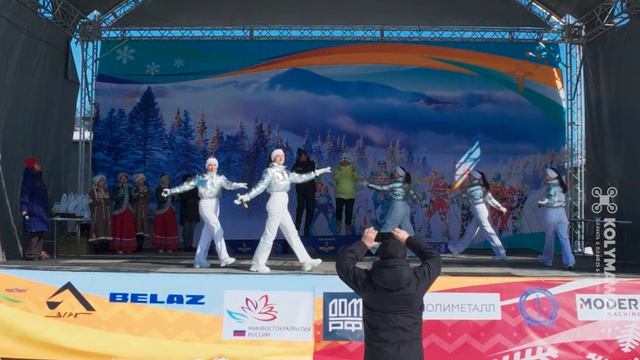 Открытие в Магадане лыжного стадиона имени Елены Вяльбе и ежегодная спортивная гонка «Лыжня Вяльбе»