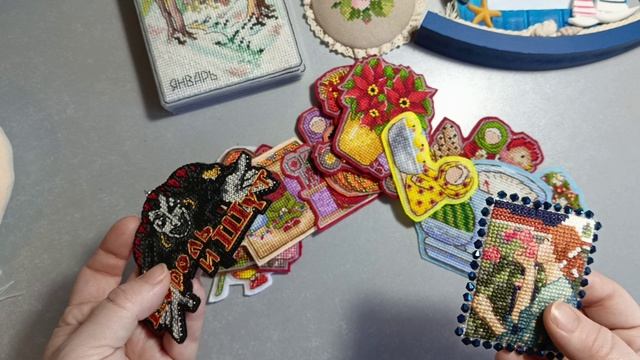 ВЫШИВАЛЬНЫЕ ИТОГИ 2025. 59 финишей, больших и маленьких- 224000 крестиков.