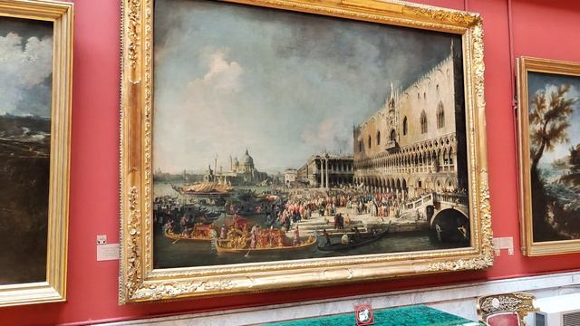 12.04.2026 Saint-Petersburg Free Hermitage Antonio Canal Reception Of The French Ambassador Venice