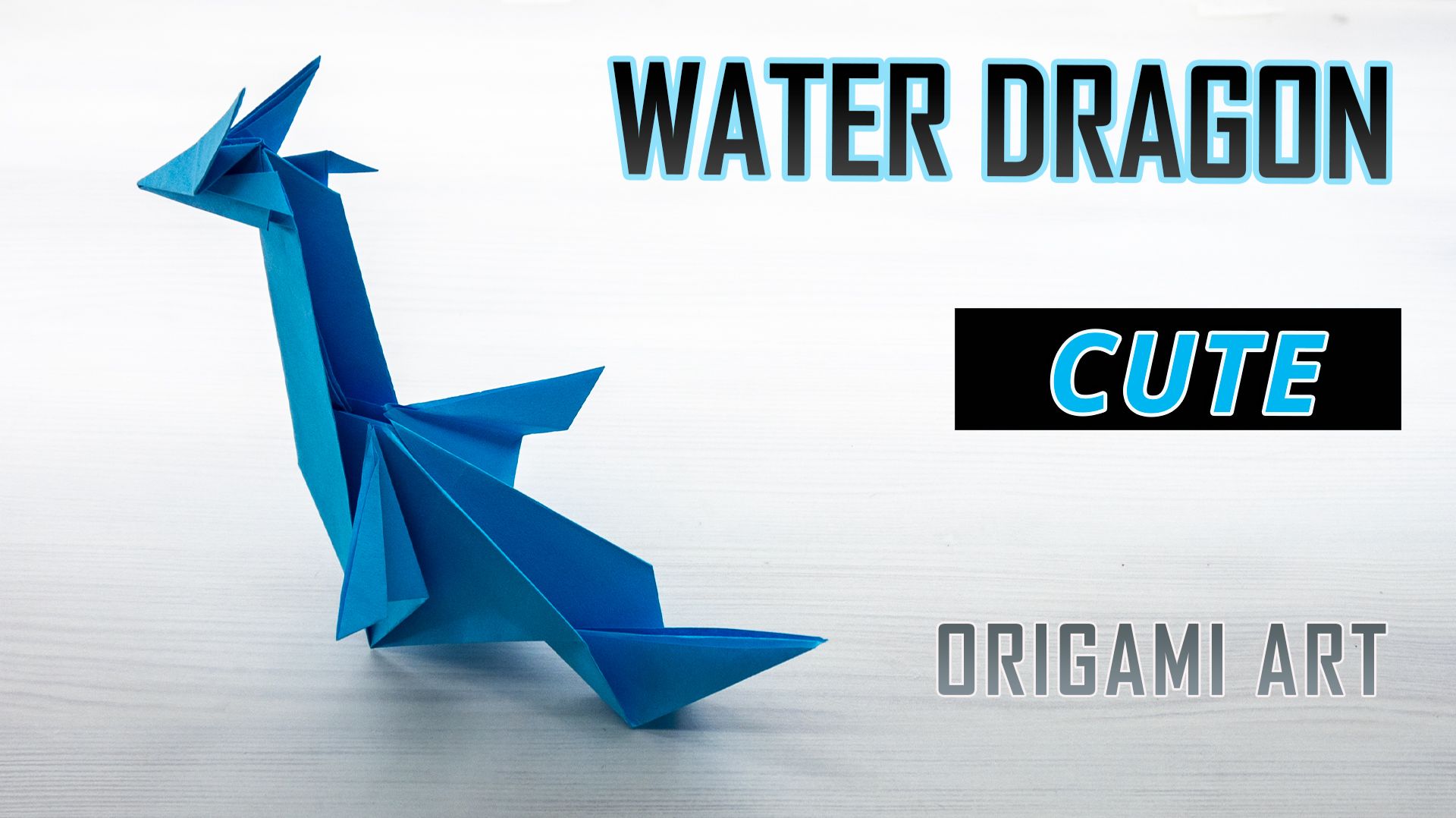 Легкий дракон-оригами, который сможет сделать каждый